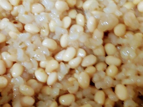 玄米、大豆で　低糖質高プロテインの主食